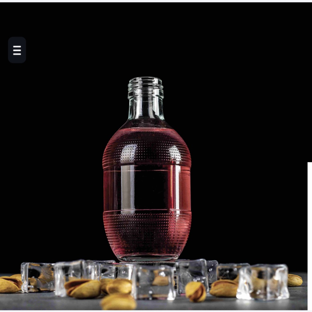 قیمت بطری شیشه لوکس با کیفیت ارزان + خرید عمده